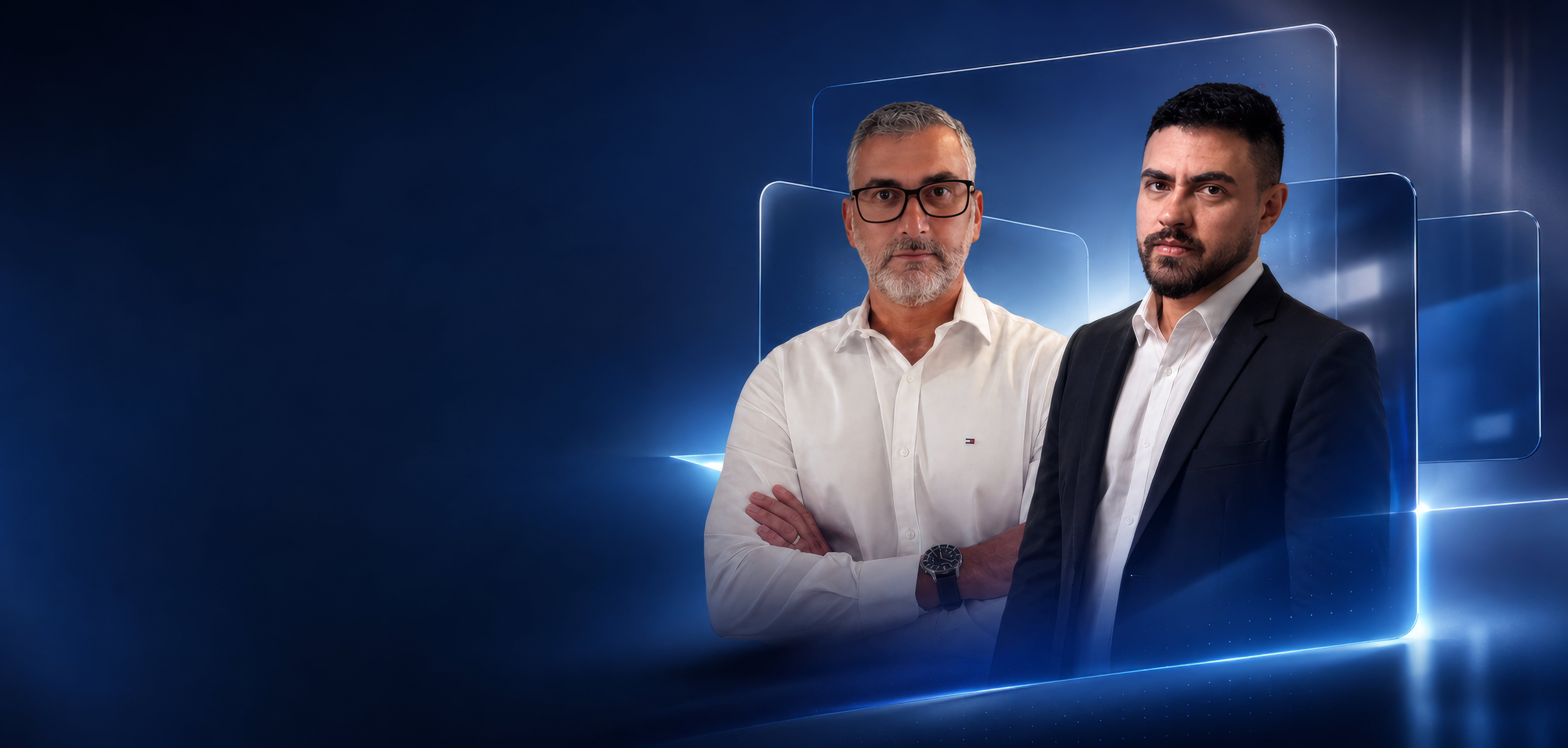 Fábio Ximenes e Daniel Valverde, sócios da Fahma